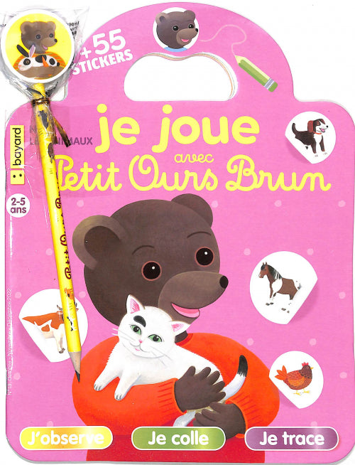 JE JOUE AVEC PETIT OURS BRUN #19 - Les animaux