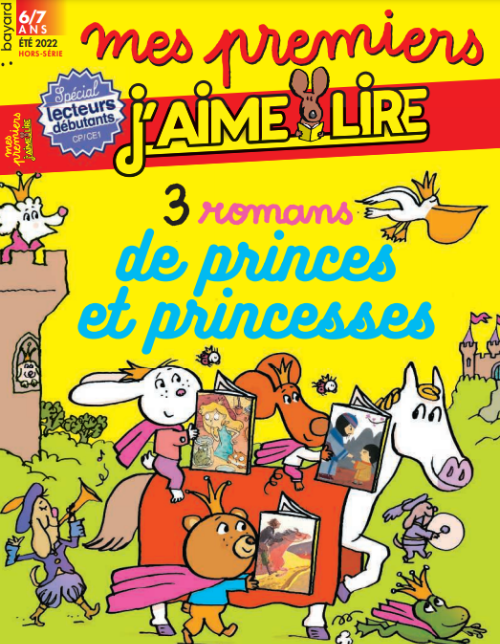 MES PREMIERS J'AIME LIRE - 3 romans de princes et princesses