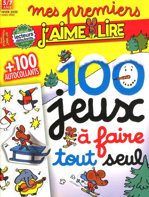 HS MES PREMIERS J'AIME LIRE JEUX #27- 100 JEUX – Bayard jeunesse