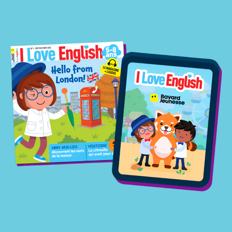 Abonnement 1 an : I Love English 5-8 ans