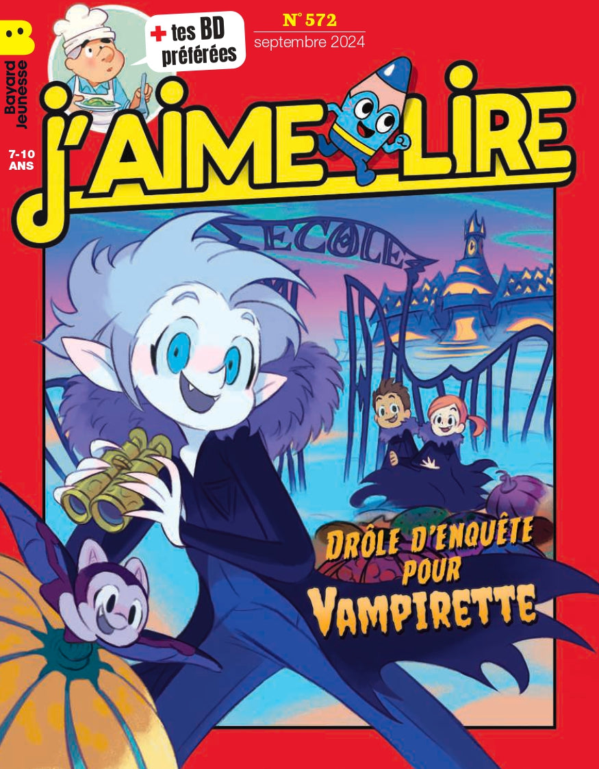 J'AIME LIRE #572 - SEPTEMBRE 2024