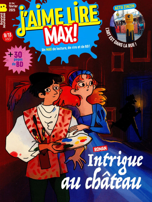 J'aime lire Max